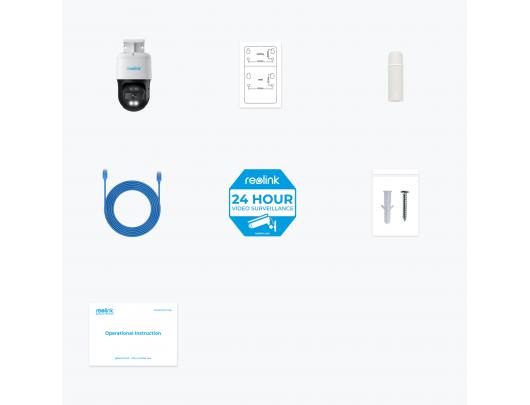 IP kamera Reolink Dome 8 MP 4mm/F1.6 H.265 Micro SD, Max. 256GB