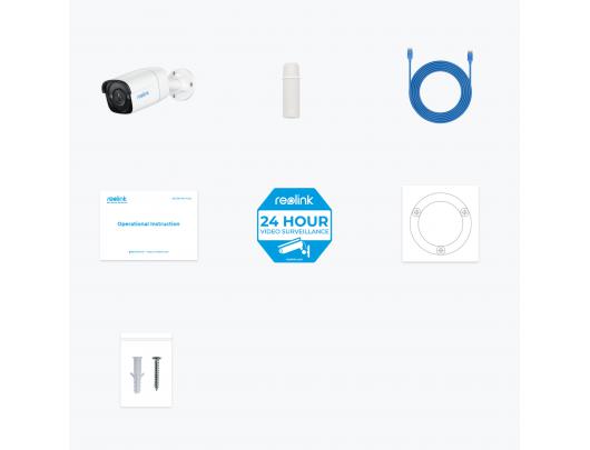 IP kamera Reolink Smart PoE IP Camera with Person/Vehicle Detection P320 Bullet 5 MP 4mm/F2.0 IP67 H.264 Micro SD, Max. 256GB