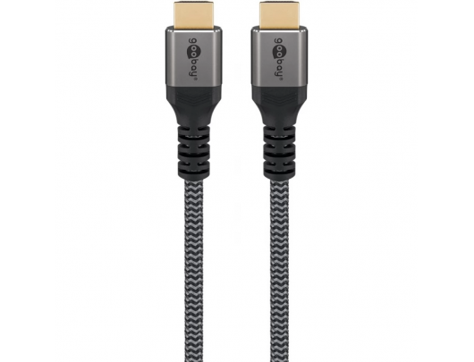 Kabelis Goobay 64993 High Speed HDMI™ Cable with Ethernet (4K@60Hz), 1 m