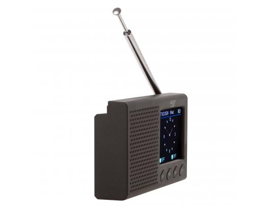Radijo imtuvas Adler FM Travel Radio AD 1198 Alarm function Black