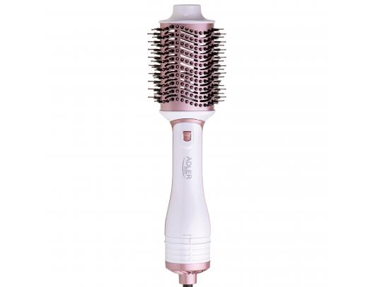 Plaukų formavimo šukos Adler Hair Styler 5 in 1 AD 2027, Number of heating levels 2, 1200 W, Pearl White, Rose Gold