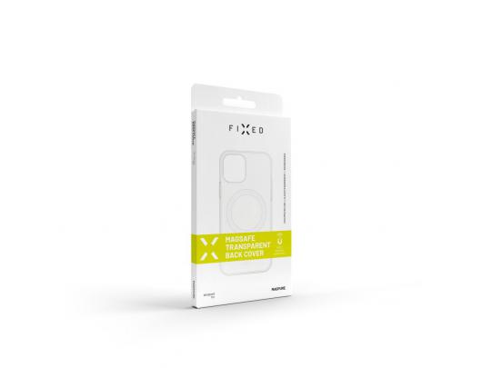 Dėklas FIXED MagPure skirta Apple iPhone 15 Pro, Clear