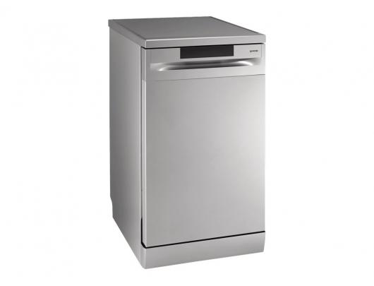 Indaplovė Gorenje Essential GS520E15S Width 44.8 cm Height 84.5 cm Class E Eco Programme Rated Capacity 9 Silver