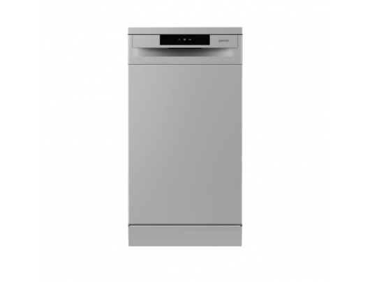 Indaplovė Gorenje Essential GS520E15S Width 44.8 cm Height 84.5 cm Class E Eco Programme Rated Capacity 9 Silver