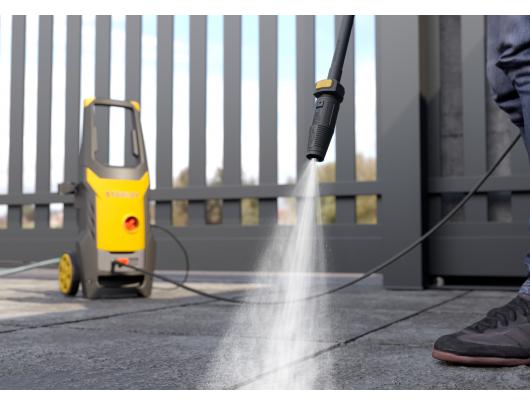 Aukšto slėgio plovimo įrenginys STANLEY SXPW14PE High Pressure Washer with Patio Cleaner (1400 W, 110 bar, 390 l/h) | Stanley 1400 W | 110 bar | 390 l