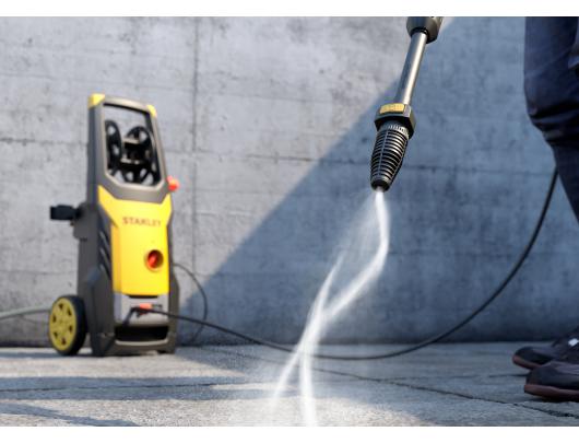 Aukšto slėgio plovimo įrenginys STANLEY SXPW16PE High Pressure Washer with Patio Cleaner (1600 W, 125 bar, 420 l/h) | Stanley 1600 W | 125 bar | 420 l