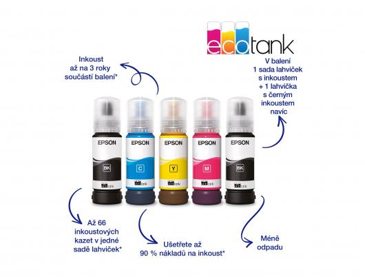 Rašalinis daugiafunkcinis spausdintuvas Epson EcoTank L3271 Printer / copier / scanner Colour Ink-jet A4/Legal Black