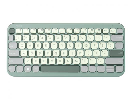 Klaviatūra Asus KW100 Keyboard Wireless US Green Tea Bluetooth