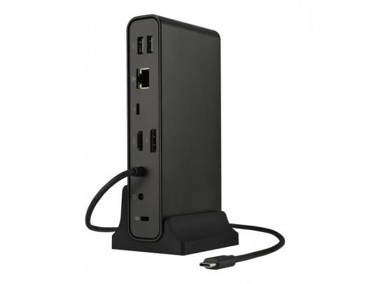 Jungčių stotelė Asus DC300 Triple Display USB-C Dock 90XB08CN-BDS010 DisplayPorts quantity 1 HDMI ports quantity 1 Ethernet LAN