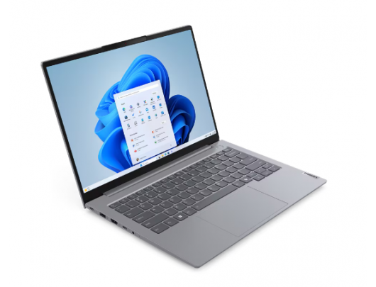 Nešiojamas kompiuteris Lenovo ThinkBook 14 Gen 7 Arctic Grey 14" IPS WUXGA 1920x1200 pixels Anti-glare AMD Ryzen 5 7535HS 16GB SO-DIMM DDR5 SSD 256GB