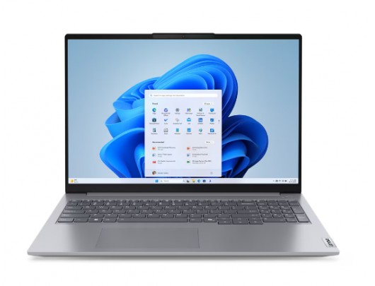 Nešiojamas kompiuteris Lenovo ThinkBook 16 Gen 7 Arctic Grey 16" IPS WUXGA 1920x1200 pixels Anti-glare AMD Ryzen 7 7735HS 16GB SO-DIMM DDR5 SSD 512GB