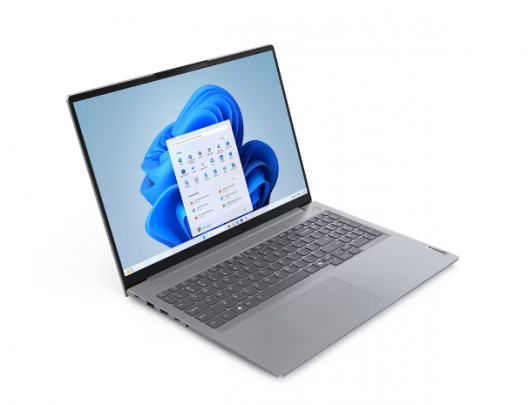 Nešiojamas kompiuteris Lenovo ThinkBook 16 Gen 7 Arctic Grey 16" IPS WUXGA 1920x1200 pixels Anti-glare AMD Ryzen 5 7535HS 16GB SO-DIMM DDR5 SSD 256GB