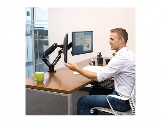 Monitoriaus laikiklis Fellowes Platinum Series Dual Monitor Arm 85.1 cmx15.2 cmx39.4 cm juoda