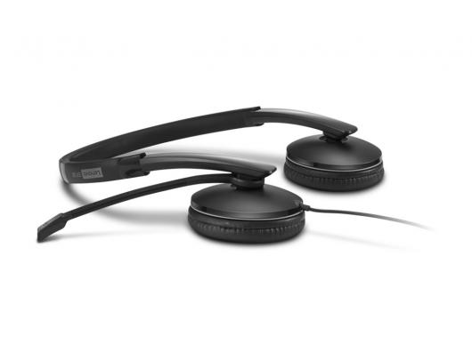 Ausinės Lenovo ANC Headset Gen2 (Teams) 4XD1M45627 Wired Black