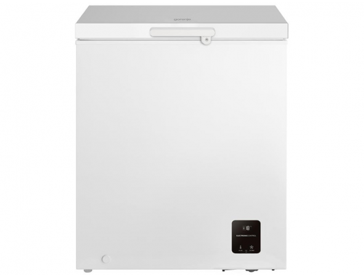 Šaldymo dėžė Gorenje Freezer FH14EAW, Energy efficiency class E, Chest, Free standing, Height 85.4 cm, Total net capacity 142 L, White