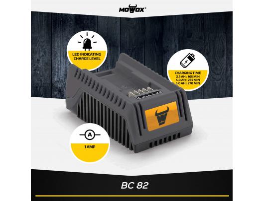 Įkroviklis MoWox Charger 1 A 60W tinka Mowox 40V Li-Ion Battery BC 82