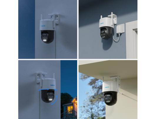 IP kamera Reolink 4K Dual-Lens Camera with Motion Tracking Trackmix Series W760 PTZ 8 MP 2.8mm/F1.6 IP65 H.264/H.265 MicroSD, max. 256GB