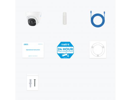 IP kamera Reolink IP Camera with Accurate Person and Vehicle P324 Dome 5 MP 2.8 mm IP66 H.264 Micro SD, Max. 256GB