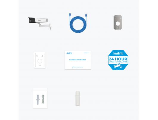 IP kamera Reolink 4K POE Dual-Lens Camera Duo Series P730 Bullet 8 MP 3.2mm/F2.0 IP66 H.265 MicroSD, max. 256GB