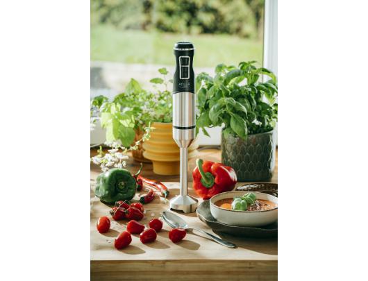 Trintuvas (blenderis) Adler Hand Blender AD 4628 Hand Blender 1900 W Number of speeds 1 Turbo mode Ice crushing Stainless Steel/Black