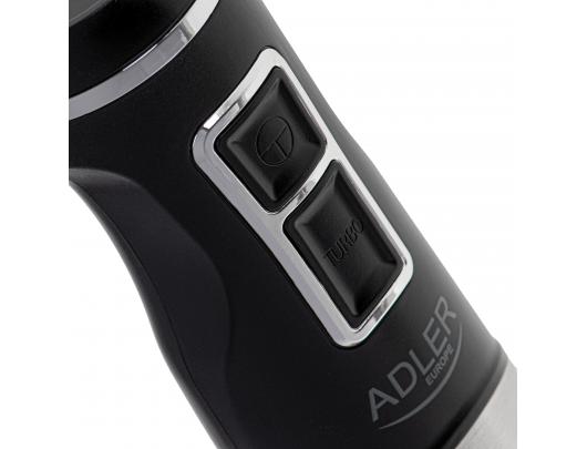 Trintuvas (blenderis) Adler Hand Blender AD 4628 Hand Blender 1900 W Number of speeds 1 Turbo mode Ice crushing Stainless Steel/Black