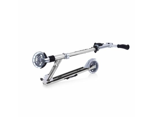 Paspirtukas Globber Scooter Flow Element Comfort Lights Silver
