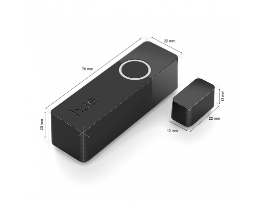 Philips Hue Contact sensor, 2vnt pack Black