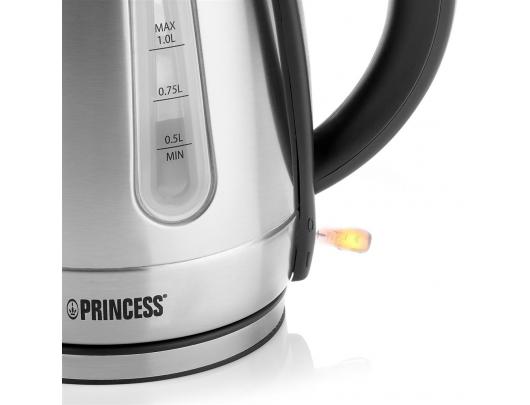 Virdulys Princess Kettle 236023 Electric 2200 W 1 L Stainless Steel 360° rotational base Silver