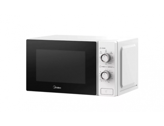 Mikrobangų krosnelė Midea Microwave oven with Grill | MG720C2AT | Free standing | 20 L | 700 W | Grill | White