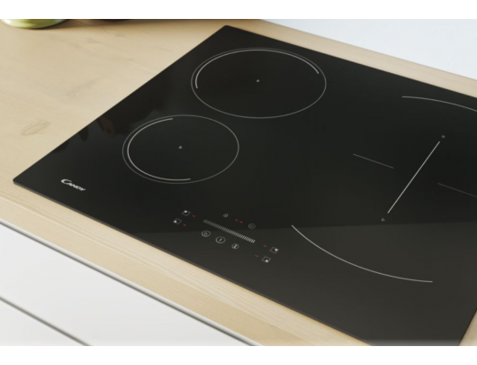 Indukcinė kaitlentė Candy Hob CTP643C/YEP Induction Number of burners/cooking zones 4 Touch Timer Black