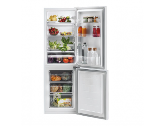 Šaldytuvas Candy CCG1L314EW Refrigerator, E, Free standing, Combi, Height 144 cm, Fridge net 109 L, Freezer net 48 L, White