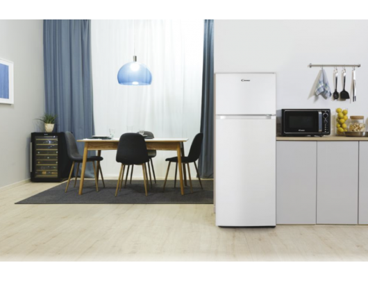 Šaldytuvas Candy Refrigerator/freezer CDG1S514EW Freestanding 142.8 cm Top-freezer Refrigerator Net Capacity 170 litres Freezer Net Capacity 41 litre