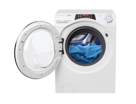 Skalbimo mašina Candy Washing Machine RO 486DWMC7/1-S Energy efficiency class A Front loading Washing capacity 8 kg 1400 RPM Depth 53 cm Width 60 cm