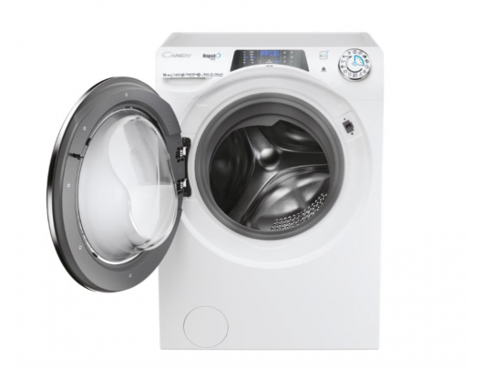 Skalbyklė-džiovyklė Candy | Washing Machine with Dryer | RPW41066BWMBC-S | Energy efficiency class D | Front loading | Washing capacity 10 kg | 1400 R
