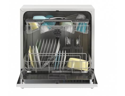 Indaplovė Candy CP 8F9FFW Dishwasher, F, Width 55 cm, 8 place settings, White