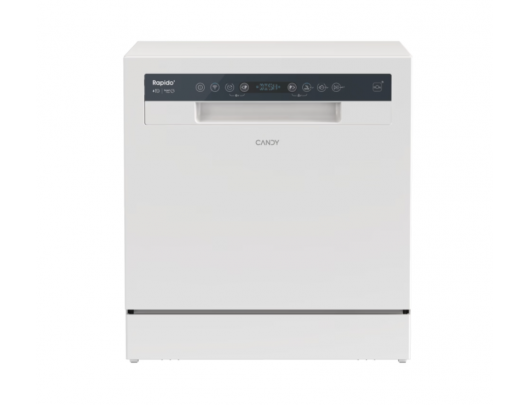 Indaplovė Candy CP 8F9FFW Dishwasher, F, Width 55 cm, 8 place settings, White