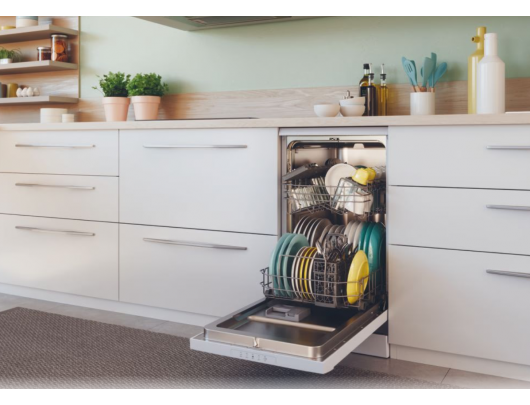 Indaplovė Candy CDPH 2L1049W-01 Dishwasher, Free standing, E, Width 450 cm, 10 place settings, White
