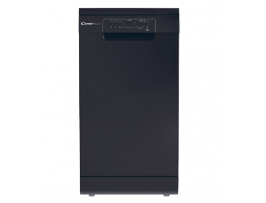Indaplovė Candy CDPH 2L1047B Dishwasher,  Free standing, E, Width 44,8 cm, 10 place settings, Black