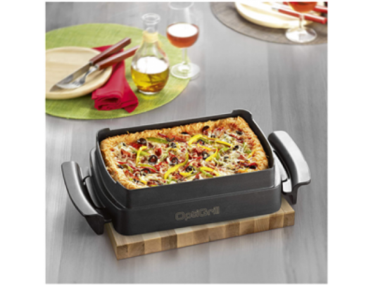 Kepimo plokštė Tefal XA725870 OptiGrill Elite Snack and baking accessory, Black TEFAL