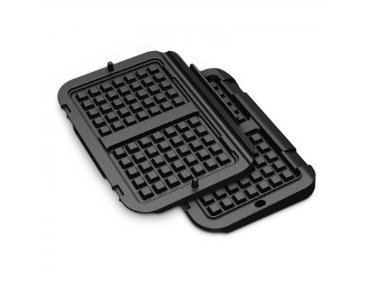Kepimo plokštės TEFAL OptiGrill Snack and baking accessory XA730810 Number of pastry 1 Waffle Black