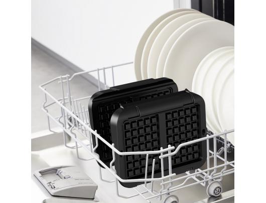 Kepimo plokštės TEFAL OptiGrill Snack and baking accessory XA730810 Number of pastry 1 Waffle Black