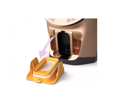 Lygintuvas Philips Azur DST8041/80, 3000 W, vandens talpa 350 ml, nuolatinis garas 80 g/min, garo padidinimas 260 g/min, juodas/auksinis.