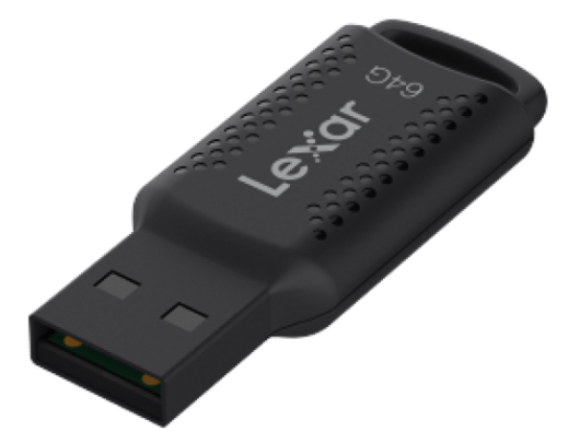 USB raktas Lexar USB Flash Drive JumpDrive V400 64GB USB 3.0 Black