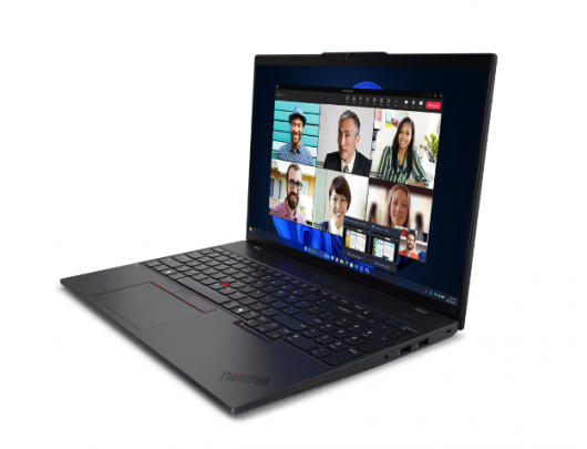 Nešiojamas kompiuteris Lenovo ThinkPad L16 Gen 1 Black 16" IPS WUXGA 1920x1200 pixels Anti-glare Intel Core U7 155U 16GB SO-DIMM DDR5 SSD 512GB Intel
