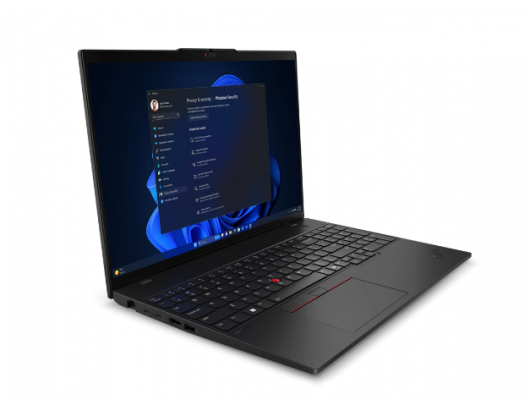 Nešiojamas kompiuteris Lenovo ThinkPad L16 Gen 1 Black 16" IPS WUXGA 1920x1200 pixels Anti-glare AMD Ryzen 7 PRO 7735U 16GB SO-DIMM DDR5 SSD 512GB AM
