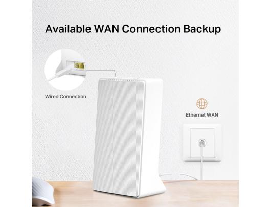 Maršrutizatorius Mercusys MB130-4G AC1200 Wi-Fi 4G LTE Router, Build-In 150Mbps 4G LTE Modem