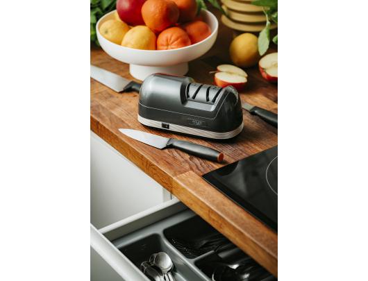 Peilių galąstuvas Adler AD 4508 Electric Knife Sharpener, Black