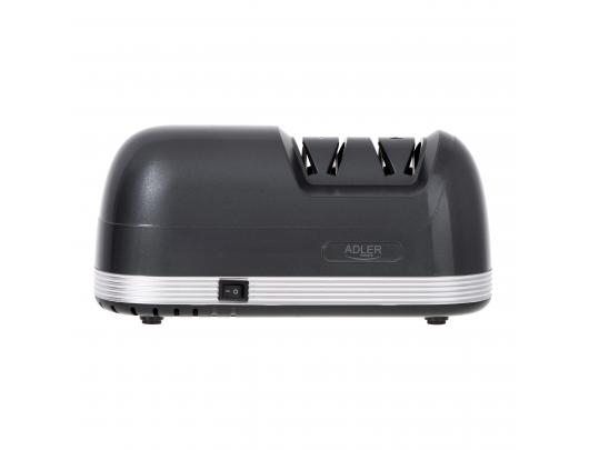 Peilių galąstuvas Adler AD 4508 Electric Knife Sharpener, Black