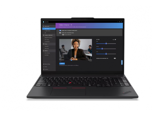 Nešiojamas kompiuteris Lenovo ThinkPad T16 Gen 3 Black 16" IPS WUXGA 1920x1200 pixels Anti-glare Intel Core U7 155U 16GB SO-DIMM DDR5 SSD 512GB Intel