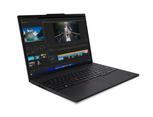Nešiojamas kompiuteris Lenovo ThinkPad T16 Gen 3 Black 16" IPS WUXGA 1920x1200 pixels Anti-glare Intel Core U7 155U 16GB SO-DIMM DDR5 SSD 512GB Intel